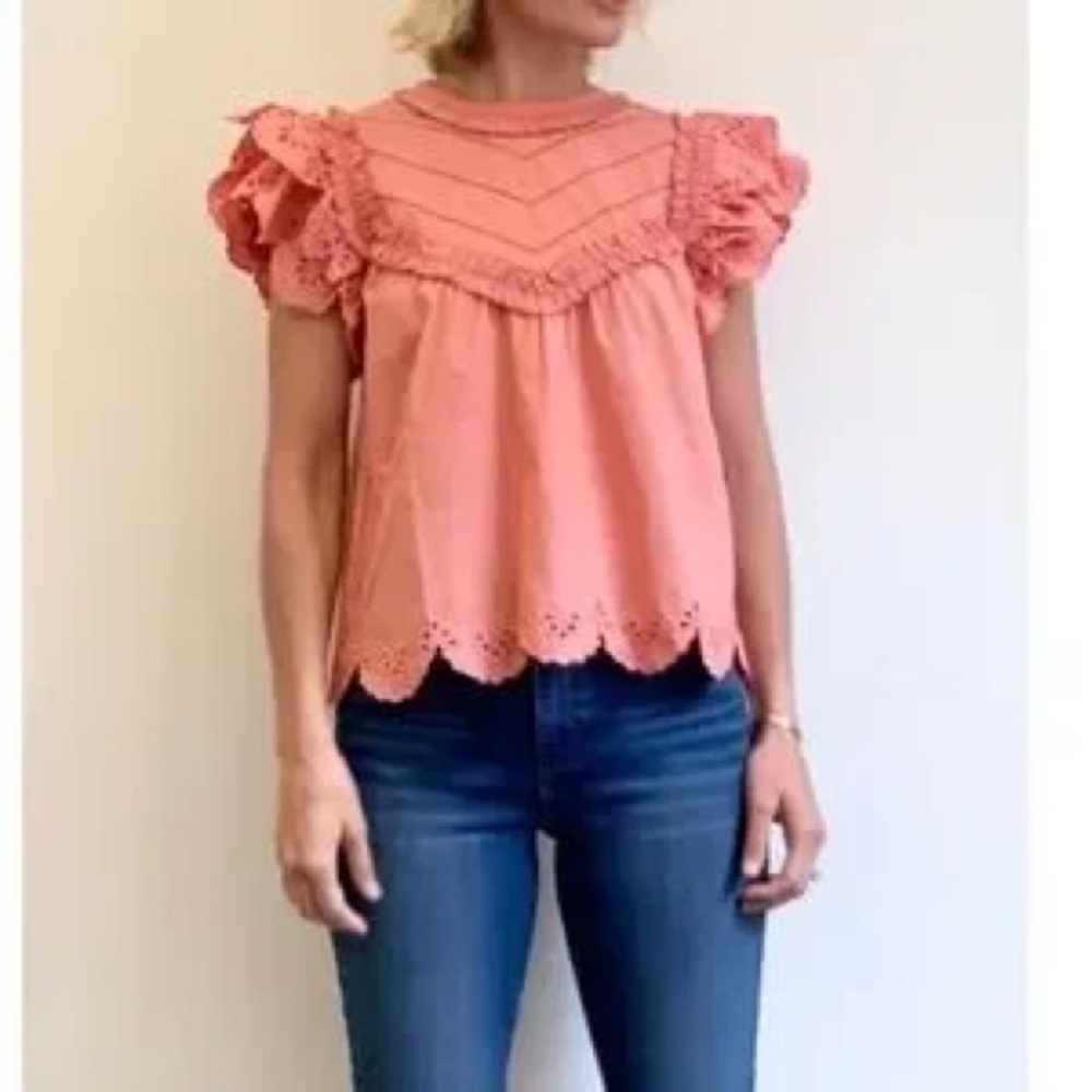 Love The Label| Sola Top Solid Crab Apple Size S